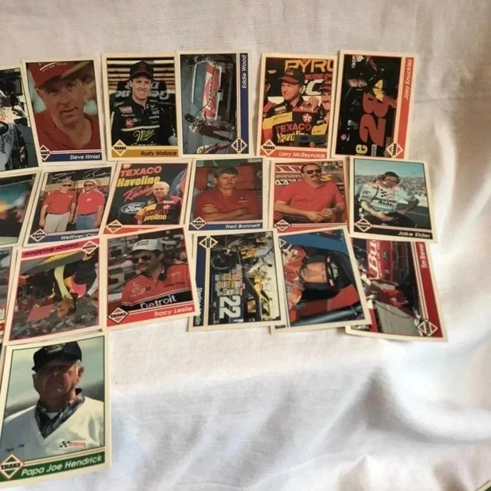 Vintage Race Cars / Car Racers Card Lot 20 Pieces